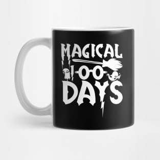 Magical 100 Days Funny School Boys Girls Kids Gift 100 Days Of School Mug